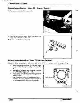 2001 Polaris SLX, PRO 1200, Virage TX, Genesis, Virage TXi, Genesis i Personal Watercraft Service Manual, Page 192