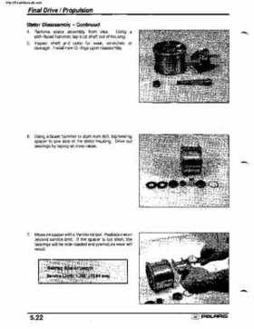 2001 Polaris SLX, PRO 1200, Virage TX, Genesis, Virage TXi, Genesis i Personal Watercraft Service Manual, Page 214