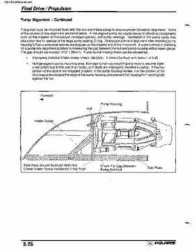 2001 Polaris SLX, PRO 1200, Virage TX, Genesis, Virage TXi, Genesis i Personal Watercraft Service Manual, Page 218
