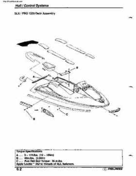 2001 Polaris SLX, PRO 1200, Virage TX, Genesis, Virage TXi, Genesis i Personal Watercraft Service Manual, Page 227