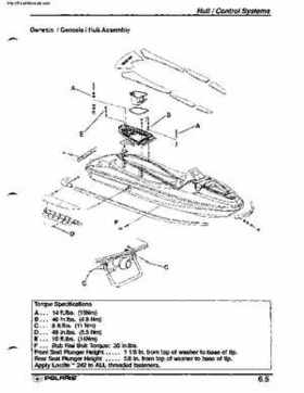 2001 Polaris SLX, PRO 1200, Virage TX, Genesis, Virage TXi, Genesis i Personal Watercraft Service Manual, Page 230