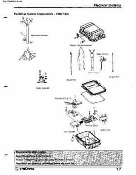 2001 Polaris SLX, PRO 1200, Virage TX, Genesis, Virage TXi, Genesis i Personal Watercraft Service Manual, Page 266