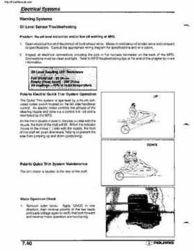 2001 Polaris SLX, PRO 1200, Virage TX, Genesis, Virage TXi, Genesis i Personal Watercraft Service Manual, Page 301
