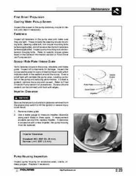 2003 Polaris MSX 140 Personal Watercraft Service Manual, Page 39