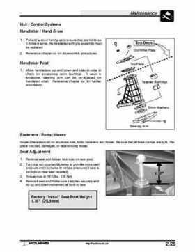 2003 Polaris MSX 140 Personal Watercraft Service Manual, Page 41