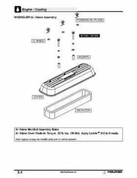 2003 Polaris MSX 140 Personal Watercraft Service Manual, Page 47