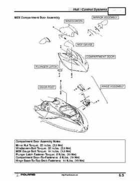 2003 Polaris MSX 140 Personal Watercraft Service Manual, Page 149