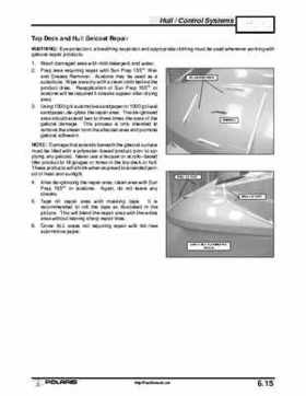2003 Polaris MSX 140 Personal Watercraft Service Manual, Page 159
