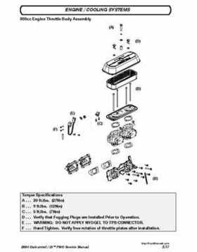 2004 Polaris Freedom, Virage, Genesis and MSX-140 Service Manual., Page 72