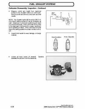 2004 Polaris Freedom, Virage, Genesis and MSX-140 Service Manual., Page 141