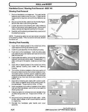 2004 Polaris Freedom, Virage, Genesis and MSX-140 Service Manual., Page 239
