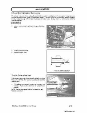2004 Polaris MSX110, MSX150 PWC Original Service Manual, Page 36