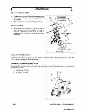 2004 Polaris MSX110, MSX150 PWC Original Service Manual, Page 41