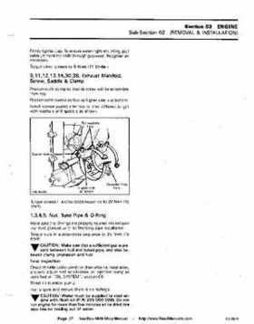 Bombardier SeaDoo 1989 factory shop manual, Page 27