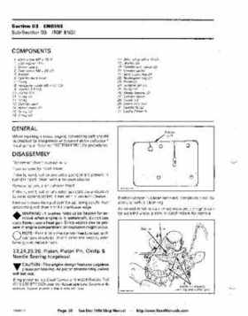 Bombardier SeaDoo 1989 factory shop manual, Page 29