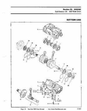 Bombardier SeaDoo 1989 factory shop manual, Page 44