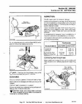 Bombardier SeaDoo 1989 factory shop manual, Page 48