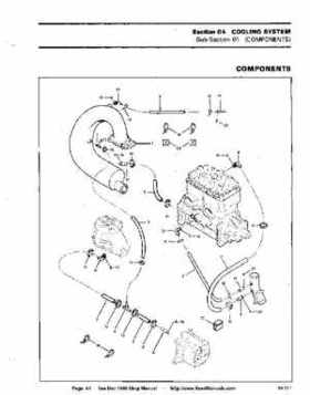 Bombardier SeaDoo 1989 factory shop manual, Page 64