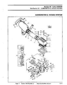 Bombardier SeaDoo 1989 factory shop manual, Page 71
