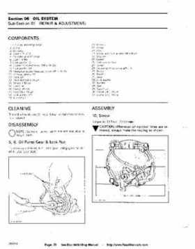 Bombardier SeaDoo 1989 factory shop manual, Page 79