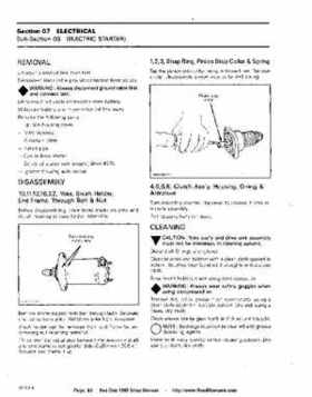 Bombardier SeaDoo 1989 factory shop manual, Page 92
