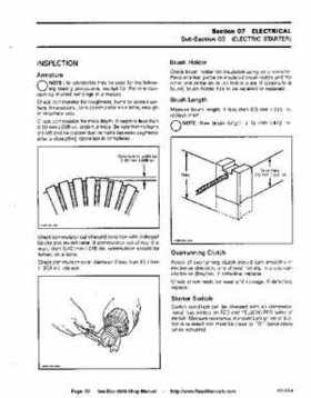 Bombardier SeaDoo 1989 factory shop manual, Page 93