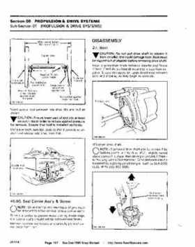 Bombardier SeaDoo 1989 factory shop manual, Page 117