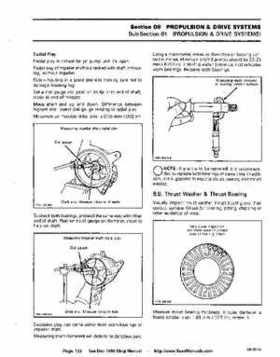 Bombardier SeaDoo 1989 factory shop manual, Page 122