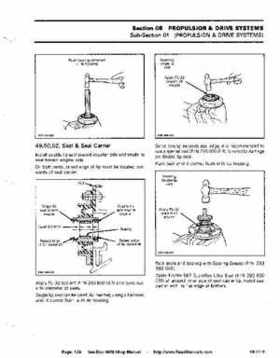 Bombardier SeaDoo 1989 factory shop manual, Page 128