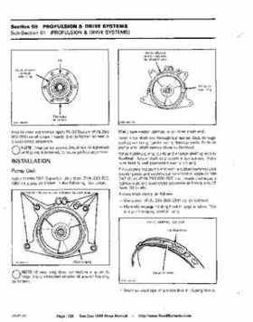 Bombardier SeaDoo 1989 factory shop manual, Page 129