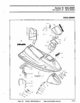 Bombardier SeaDoo 1989 factory shop manual, Page 136
