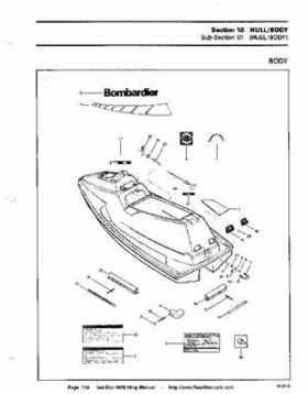 Bombardier SeaDoo 1989 factory shop manual, Page 138