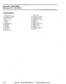 Bombardier SeaDoo 1989 factory shop manual, Page 139