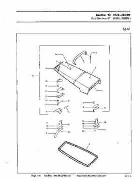 Bombardier SeaDoo 1989 factory shop manual, Page 140
