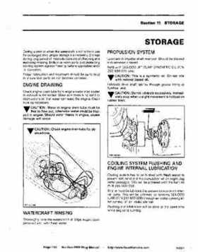 Bombardier SeaDoo 1989 factory shop manual, Page 142