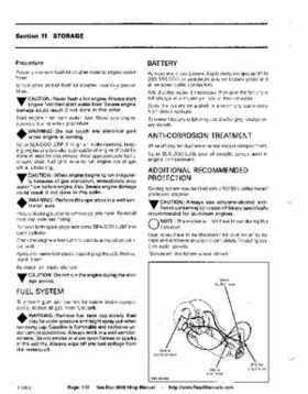 Bombardier SeaDoo 1989 factory shop manual, Page 143