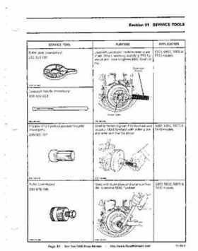 Bombardier SeaDoo 1990 factory shop manual, Page 10