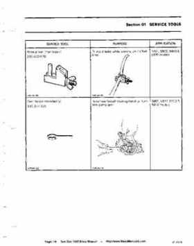 Bombardier SeaDoo 1990 factory shop manual, Page 16
