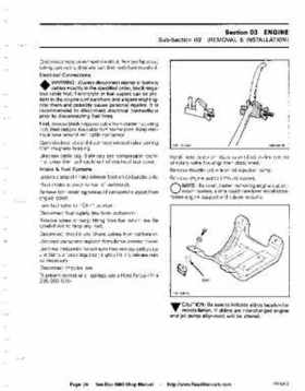 Bombardier SeaDoo 1990 factory shop manual, Page 26