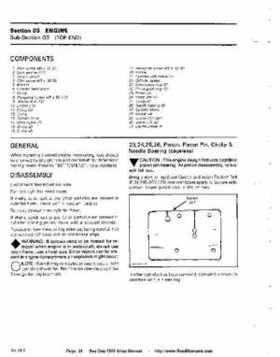 Bombardier SeaDoo 1990 factory shop manual, Page 31