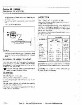 Bombardier SeaDoo 1990 factory shop manual, Page 33