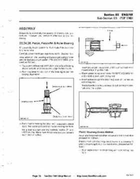 Bombardier SeaDoo 1990 factory shop manual, Page 36