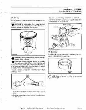 Bombardier SeaDoo 1990 factory shop manual, Page 38
