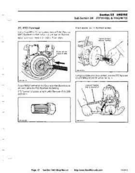 Bombardier SeaDoo 1990 factory shop manual, Page 43