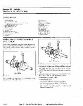 Bombardier SeaDoo 1990 factory shop manual, Page 48