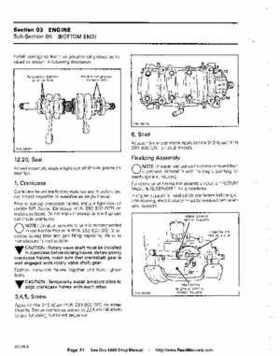 Bombardier SeaDoo 1990 factory shop manual, Page 54