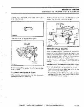 Bombardier SeaDoo 1990 factory shop manual, Page 63