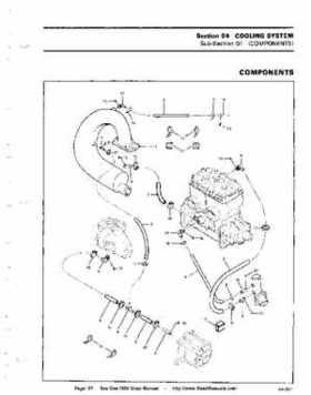 Bombardier SeaDoo 1990 factory shop manual, Page 67