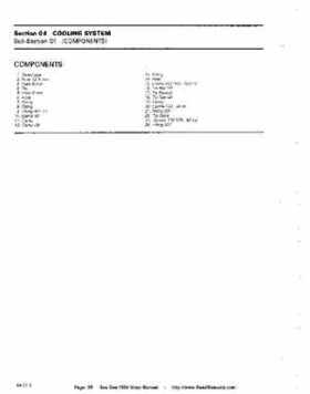 Bombardier SeaDoo 1990 factory shop manual, Page 68