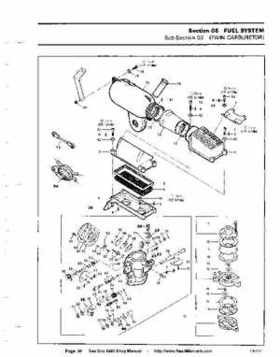 Bombardier SeaDoo 1990 factory shop manual, Page 80